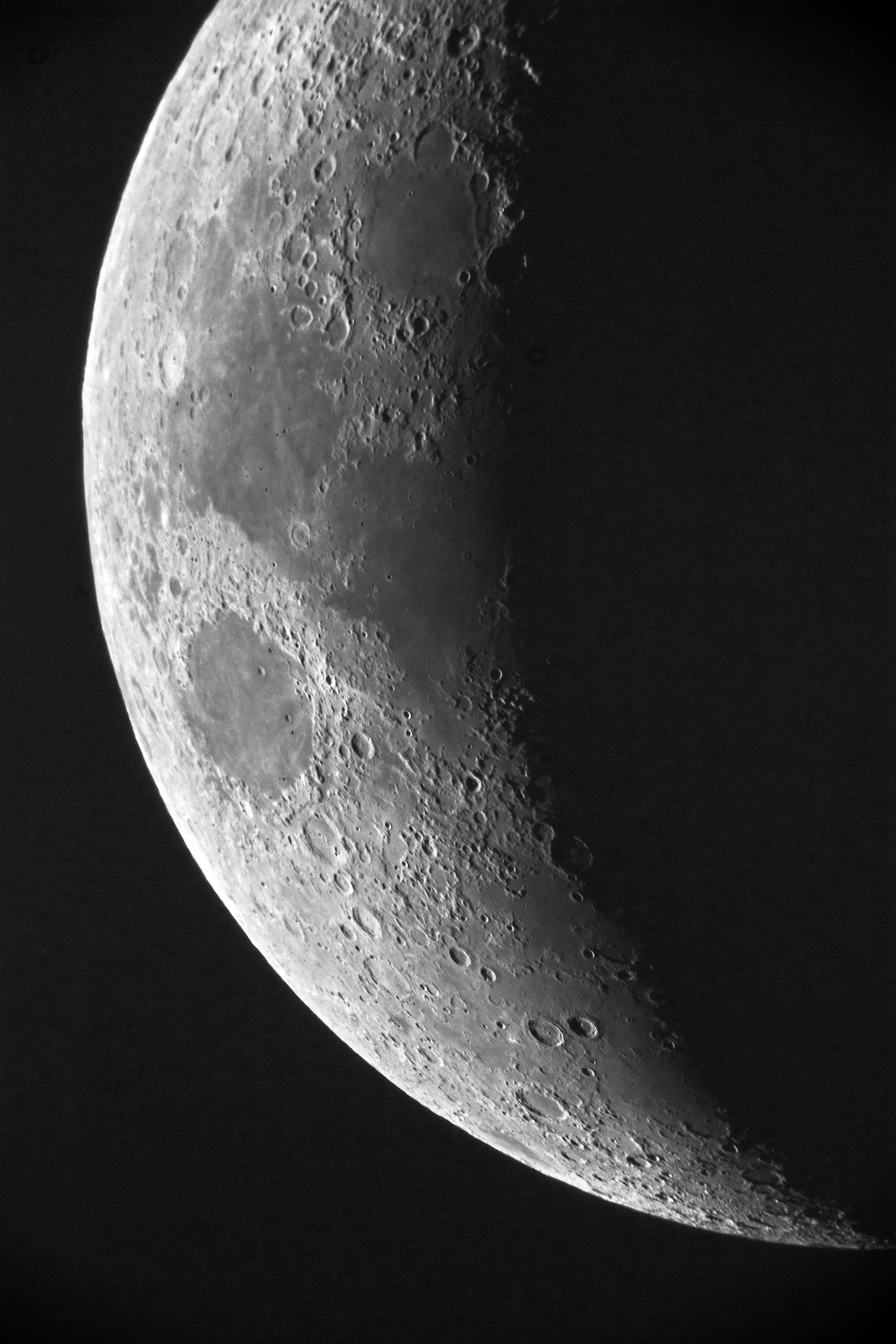 Second of three lunar images by Ken Kennedy